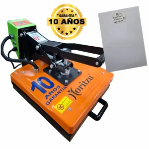 INDUST-38MX PLANCHA DE SUBLIMACIÓN BASE FIJA 10 AÑOS DE GARANTÍA.