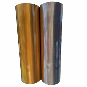 AUTOADHESIVO SUBLIMABLE ORO Y PLATA CEPILLADO GROSOR FINO