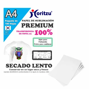 A4-PASUB, PAPEL PREMIUM SECADO LENTO TAMAÑO A4